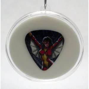   Spider Woman Guitar Pick With MADE IN USA Christmas Ornament Capsule