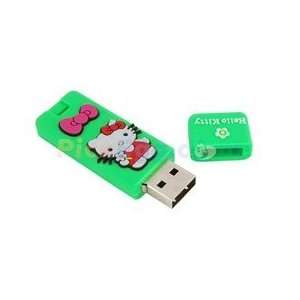  4G Mini Lovely Kitty Flash Drive (Green): Electronics