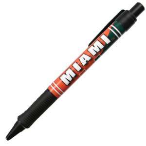 Miami Hurricanes Sof Grip Pen 