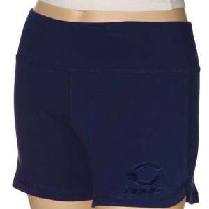   Bears Ladies Navy Blue Interception Shorts (Small)