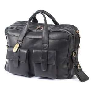  Claire Chase Platinum Briefcase in Black
