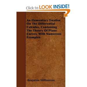  An Elementary Treatise On The Differential Calculus 