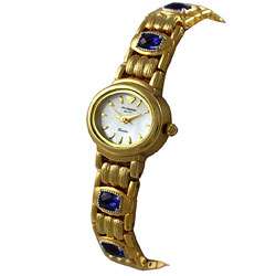 Jules Jurgensen Womens Iolite Gemstone Watch  