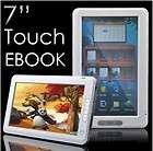 eMatic Color 7 Inch E Book Reader   7in Video MP3 Player Keyboard 4GB 