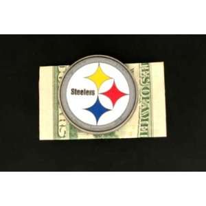    2 Pittsburgh Steelers XL Logo Money Clips