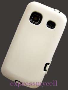 Premium WHITE Armor Impact combo Case Cover Boost Mobile SAMSUNG 