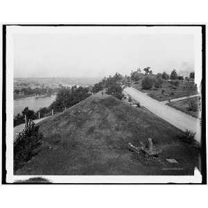  St. Paul,Minn. from the Indian mounds
