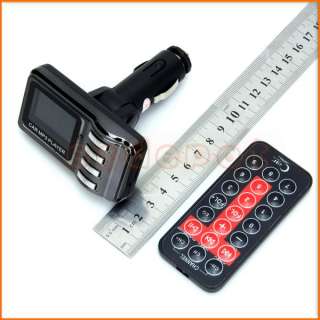 Car LCD MP3 Player USB SD Slot Wireless FM Transmitter Modulator + 2G 