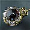 New Bling Diamond Mens Lady Necklace Pocket watch Gift  