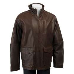 Columbia Mens Leather Jacket  