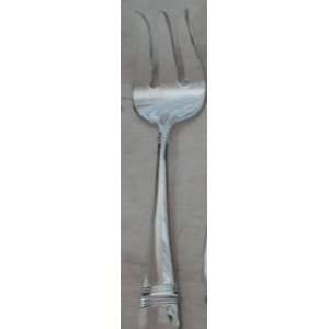  Oneida Astragal Cold Meat / Serving Fork 18/10 Stainless 