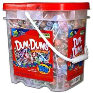 Dum Dum Pops in a Tub, 1000 Count Grocery & Gourmet Food