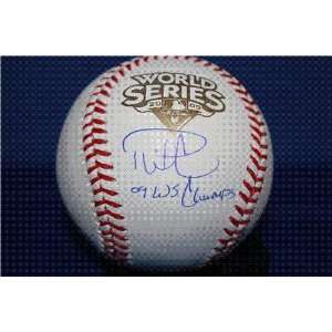   MLB 2009 World Series Baseball with 09 Ws Champs: Sports & Outdoors