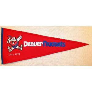  Denver Nuggets Traditions NBA Pennant: Sports & Outdoors