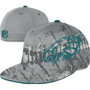   Eagles Flex Hat: Grey Series Flat Brim Flex Hat: Sports & Outdoors