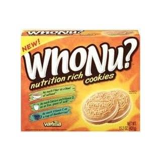 WhoNu? Soft & Chewy Cookies, 12 oz (Pack of 3)  Grocery 