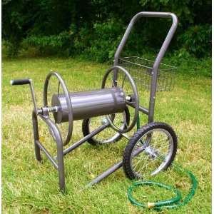  Two Wheel Hose Reel Cart: Patio, Lawn & Garden
