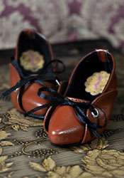DollHeart   Brown shoes for 1/3 doll, SD10/13Girl (LS1069)  