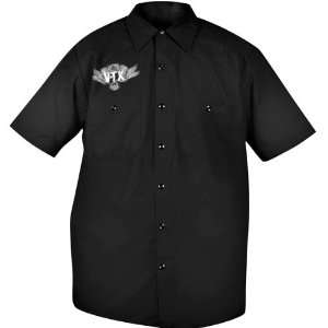   Honda VTX Mens Garage Sports Wear Shirt   Black / Small Automotive