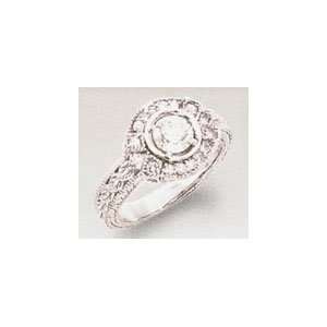  0.74 CT real diamond engagement ring HIGH BRILLIANCE 
