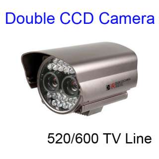 Double CCD 1/3 Sony 520/600 TVL Outdoor D/N CCTV Camera  