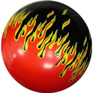  16 Hot Rod Flames Inflatable Beach Ball: Everything Else