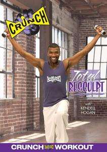 CRUNCH WORKOUT TOTAL RESCULPT TONING DVD NEW SEALED FITNESS EXERCISE 