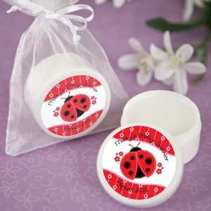   Ladybug   Personalized Lip Balm Baby Shower Favors: Toys & Games