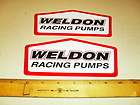 Weldon Racing Pumps 7 Decal Mustang Camaro Honda Racing