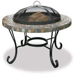 New Mosaic Tile Outdoor Fire Pit/Stainless Steel Bowl  