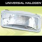 new 1pc universal h4352 high beam light bulb chrome clear