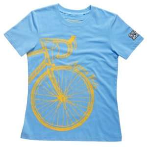  Wheel Revolution Apres Velo Womens Bicycle T shirt 