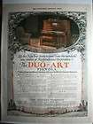 1920 Vintage AEOLIAN COMPANY The Duo Art Pianola Piano Ad