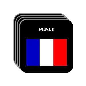  France   PENLY Set of 4 Mini Mousepad Coasters 