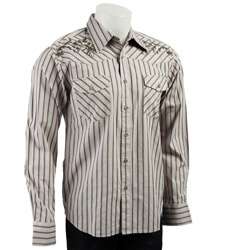 Unlimited 191 Mens Western style Woven Shirt  Overstock