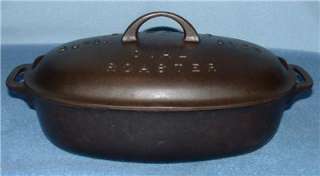 Griswold No. 3 Dutch Oven Oval Roaster, p/n 643 / 644A  