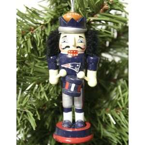  New England Patriots 2011 Nutcracker Christmas Ornament 