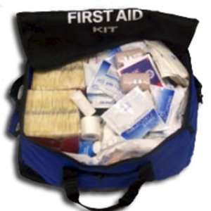  First Aid Kit   50 Person With Blue Tote Bag Office 