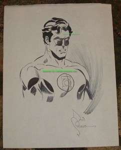DAVE STEVENS Green Lantern 1971 ORIGINAL ART   ON SALE  