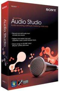 Sony Sound Forge Audio Studio Version 10 for PC NEW  