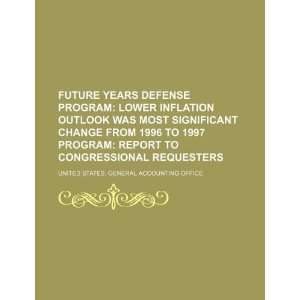  Future years Defense program: lower inflation outlook was 