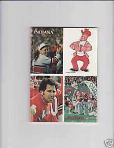 1979 Indiana University Football Media Guide LEE CORSO  