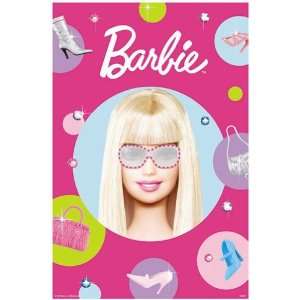  Barbie All Dolled Up Party Game, 37 1/2 x 24 1/2 Inches 
