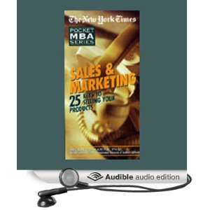  The New York Times Pocket MBA Sales and Marketing 