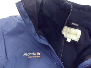 Regatta Mens 3 in 1 Waterproof Breathable Isotex Hooded Jacket Benson 