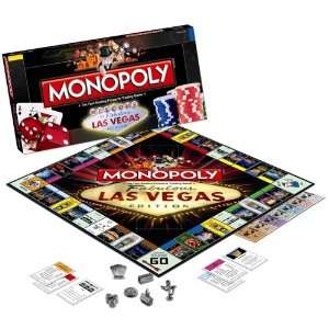  Las Vegas Collectors Edition Monopoly Game Toys & Games