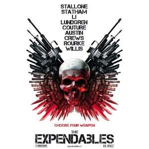  The Expendables (2010) 27 x 40 Movie Poster Swiss Style A 