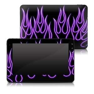 DecalGirl VSGT NFLAMES PRP ViewSonic gTablet 10.1 Skin   Purple Neon 