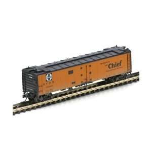  11483 Athearn N RTR 50 Ice Reefer/Wthr, SF/S&T/Chief 
