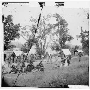   ,Tenn.,vicinity. Federal camp by the Tennessee River